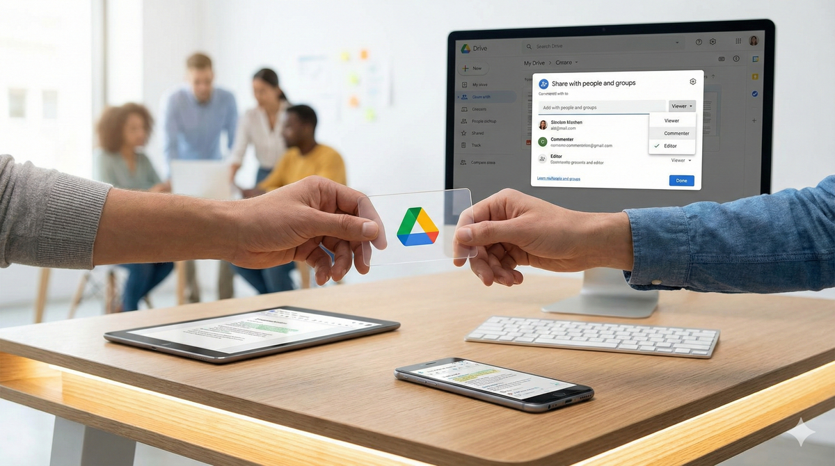How to Share Files and Folders in Google Drive