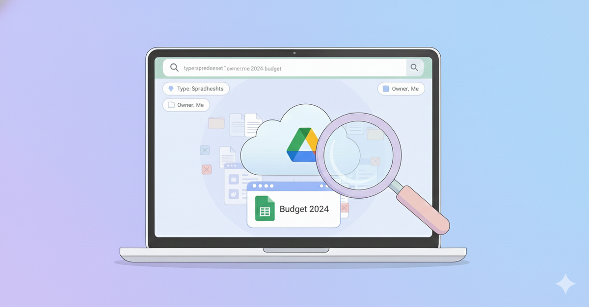 How to Find Any File in Google Drive Using Search
